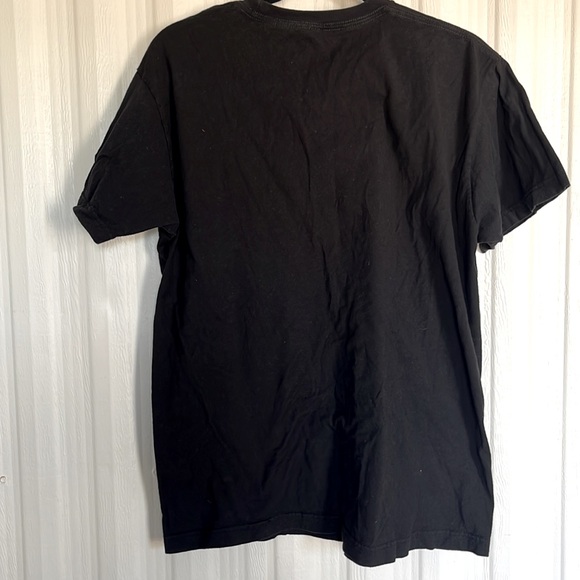 LED ZEPPELIN Black with White Logo T-Shirt Mens L - Picture 3 of 3